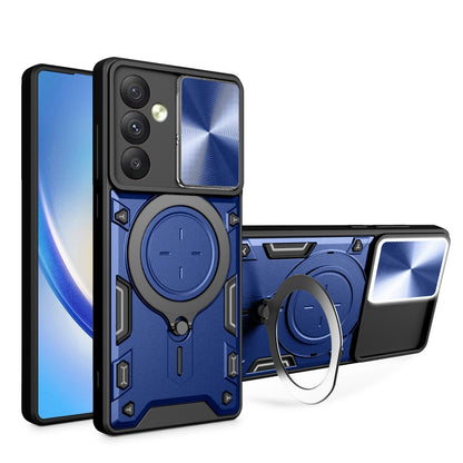 CD Texture Sliding Camshield Magnetic Holder Phone Case, For Samsung Galaxy S24 FE 5G, For Samsung Galaxy S24+ 5G, For Samsung Galaxy S24 5G, For Samsung Galaxy A24 4G, For Samsung Galaxy A23 5G, For Samsung Galaxy A34 5G, For Samsung Galaxy A54 5G    ...