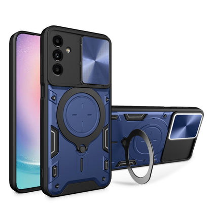CD Texture Sliding Camshield Magnetic Holder Phone Case, For Samsung Galaxy S24 FE 5G, For Samsung Galaxy S24+ 5G, For Samsung Galaxy S24 5G, For Samsung Galaxy A24 4G, For Samsung Galaxy A23 5G, For Samsung Galaxy A34 5G, For Samsung Galaxy A54 5G    ...