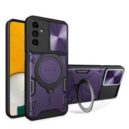 CD Texture Sliding Camshield Magnetic Holder Phone Case, For Samsung Galaxy S22 5G, For Samsung Galaxy A13 5G, For Samsung Galaxy A03s, For Samsung Galaxy A53, For Samsung Galaxy S21 5G, For Samsung Galaxy S21+ 5G, For Samsung Galaxy S21 Ultra 5G