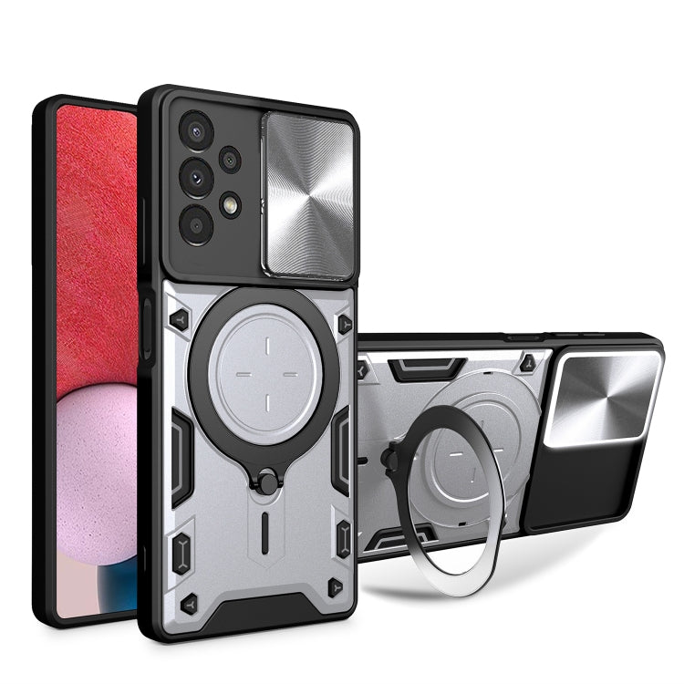 CD Texture Sliding Camshield Magnetic Holder Phone Case, For Samsung Galaxy S23+ 5G, For Samsung Galaxy S23 5G, For Samsung Galaxy S20 FE, For Samsung Galaxy A73 5G, For Samsung Galaxy A33 5G, For Samsung Galaxy A13 4G, For Samsung Galaxy S22 Ultra 5G ...