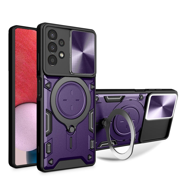 CD Texture Sliding Camshield Magnetic Holder Phone Case, For Samsung Galaxy S23+ 5G, For Samsung Galaxy S23 5G, For Samsung Galaxy S20 FE, For Samsung Galaxy A73 5G, For Samsung Galaxy A33 5G, For Samsung Galaxy A13 4G, For Samsung Galaxy S22 Ultra 5G ...