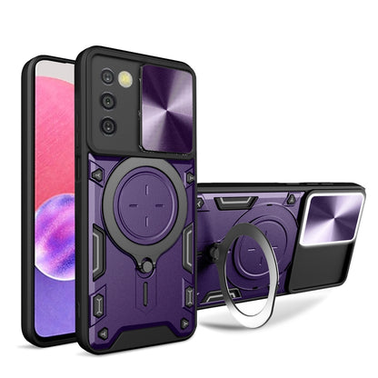 CD Texture Sliding Camshield Magnetic Holder Phone Case, For Samsung Galaxy S22 5G, For Samsung Galaxy A13 5G, For Samsung Galaxy A03s, For Samsung Galaxy A53, For Samsung Galaxy S21 5G, For Samsung Galaxy S21+ 5G, For Samsung Galaxy S21 Ultra 5G
