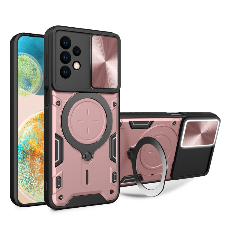 CD Texture Sliding Camshield Magnetic Holder Phone Case, For Samsung Galaxy S24 FE 5G, For Samsung Galaxy S24+ 5G, For Samsung Galaxy S24 5G, For Samsung Galaxy A24 4G, For Samsung Galaxy A23 5G, For Samsung Galaxy A34 5G, For Samsung Galaxy A54 5G    ...