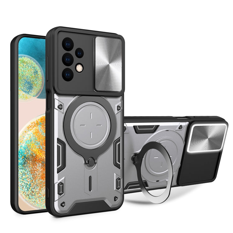 CD Texture Sliding Camshield Magnetic Holder Phone Case, For Samsung Galaxy S24 FE 5G, For Samsung Galaxy S24+ 5G, For Samsung Galaxy S24 5G, For Samsung Galaxy A24 4G, For Samsung Galaxy A23 5G, For Samsung Galaxy A34 5G, For Samsung Galaxy A54 5G    ...