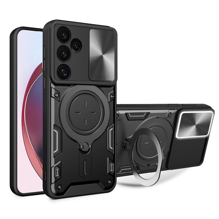CD Texture Sliding Camshield Magnetic Holder Phone Case, For Samsung Galaxy S24 FE 5G, For Samsung Galaxy S24+ 5G, For Samsung Galaxy S24 5G, For Samsung Galaxy A24 4G, For Samsung Galaxy A23 5G, For Samsung Galaxy A34 5G, For Samsung Galaxy A54 5G    ...