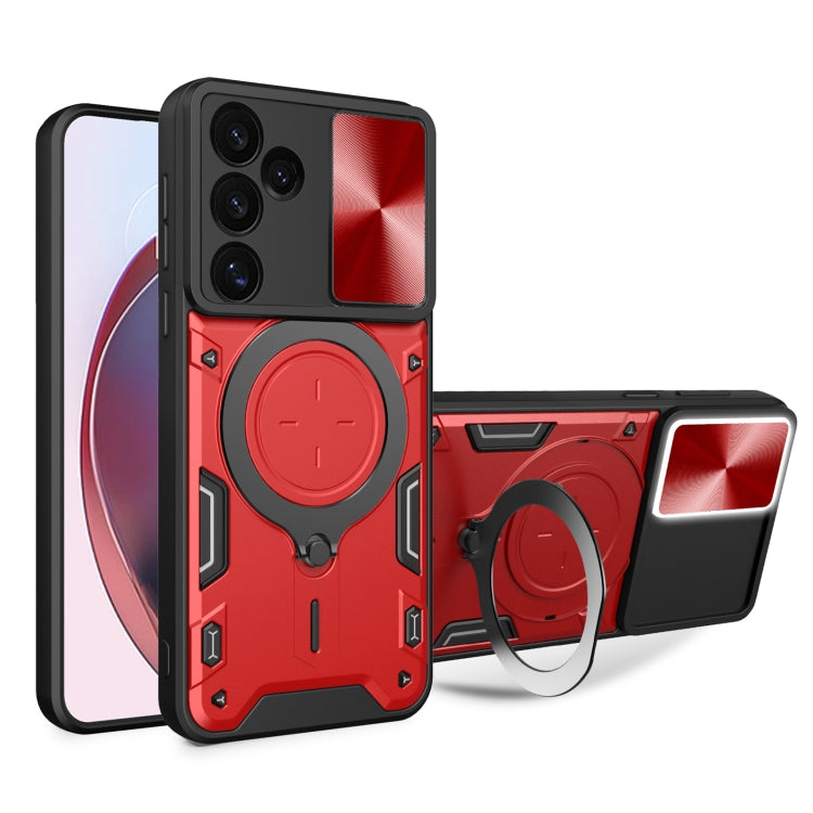 CD Texture Sliding Camshield Magnetic Holder Phone Case, For Samsung Galaxy S24 FE 5G, For Samsung Galaxy S24+ 5G, For Samsung Galaxy S24 5G, For Samsung Galaxy A24 4G, For Samsung Galaxy A23 5G, For Samsung Galaxy A34 5G, For Samsung Galaxy A54 5G    ...