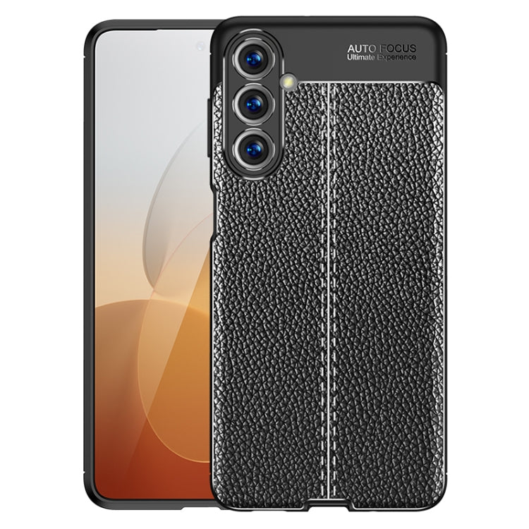 Litchi Texture Shockproof TPU Phone Case, For Samsung Galaxy S24 Ultra 5G, For Samsung Galaxy M34 5G, For Samsung Galaxy A05, For Samsung Galaxy A35, For Samsung Galaxy A55, For Samsung Galaxy A25 5G, For Samsung Galaxy S24+ 5G, For Samsung Galaxy A05s...
