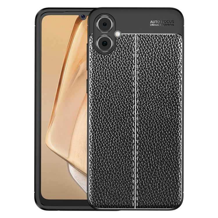Litchi Texture Shockproof TPU Phone Case, For Samsung Galaxy S24 Ultra 5G, For Samsung Galaxy M34 5G, For Samsung Galaxy A05, For Samsung Galaxy A35, For Samsung Galaxy A55, For Samsung Galaxy A25 5G, For Samsung Galaxy S24+ 5G, For Samsung Galaxy A05s...