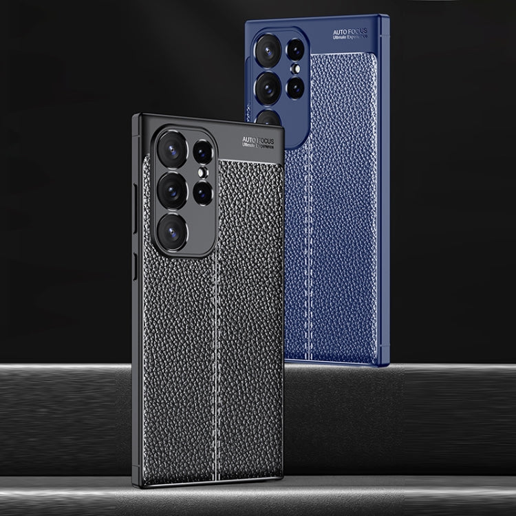 Litchi Texture Shockproof TPU Phone Case, For Samsung Galaxy S24 Ultra 5G, For Samsung Galaxy M34 5G, For Samsung Galaxy A05, For Samsung Galaxy A35, For Samsung Galaxy A55, For Samsung Galaxy A25 5G, For Samsung Galaxy S24+ 5G, For Samsung Galaxy A05s...
