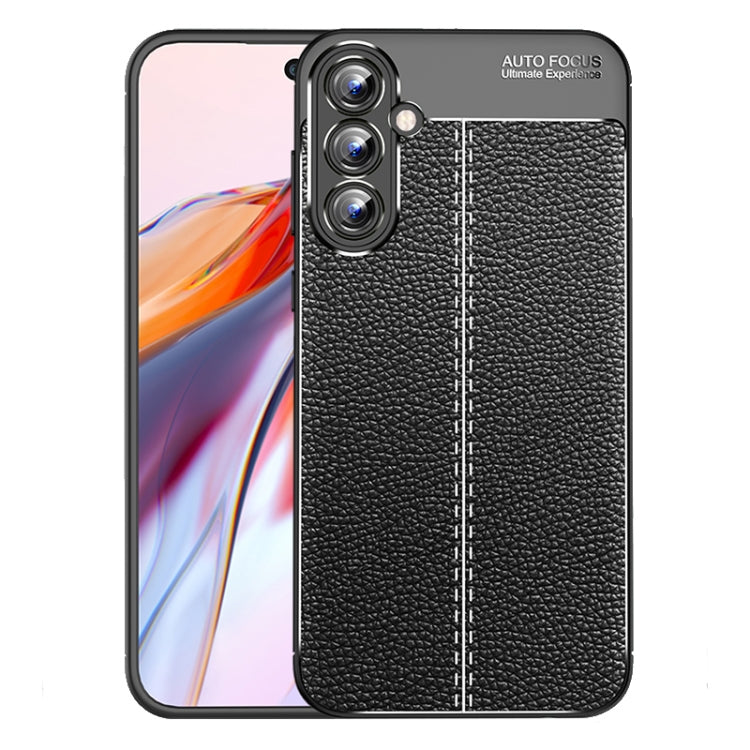 Litchi Texture Shockproof TPU Phone Case, For Samsung Galaxy S24 Ultra 5G, For Samsung Galaxy M34 5G, For Samsung Galaxy A05, For Samsung Galaxy A35, For Samsung Galaxy A55, For Samsung Galaxy A25 5G, For Samsung Galaxy S24+ 5G, For Samsung Galaxy A05s...