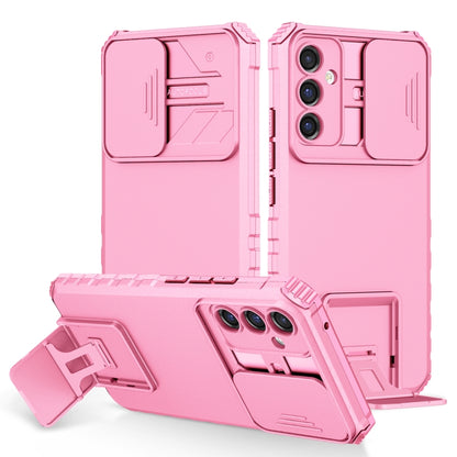 Stereoscopic Holder Sliding Camshield Phone Case, For Samsung Galaxy A34 5G, For Samsung Galaxy A54 5G, For Samsung Galaxy A14 5G, For Samsung Galaxy S20 FE, For Samsung Galaxy A23 4G, For Samsung Galaxy S22+ 5G