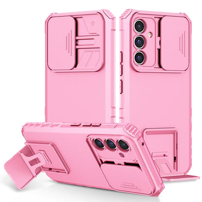 Stereoscopic Holder Sliding Camshield Phone Case, For Samsung Galaxy A34 5G, For Samsung Galaxy A54 5G, For Samsung Galaxy A14 5G, For Samsung Galaxy S20 FE, For Samsung Galaxy A23 4G, For Samsung Galaxy S22+ 5G