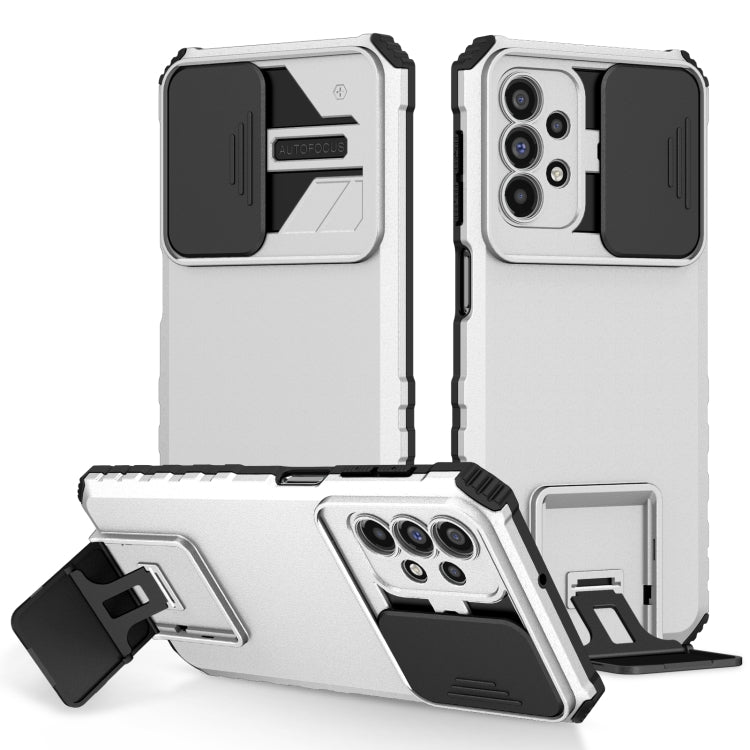Stereoscopic Holder Sliding Camshield Phone Case, For Samsung Galaxy A34 5G, For Samsung Galaxy A54 5G, For Samsung Galaxy A14 5G, For Samsung Galaxy S20 FE, For Samsung Galaxy A23 4G, For Samsung Galaxy S22+ 5G