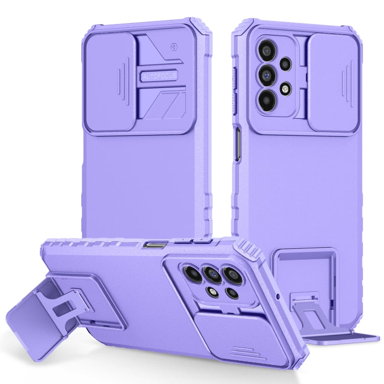 Stereoscopic Holder Sliding Camshield Phone Case, For Samsung Galaxy A34 5G, For Samsung Galaxy A54 5G, For Samsung Galaxy A14 5G, For Samsung Galaxy S20 FE, For Samsung Galaxy A23 4G, For Samsung Galaxy S22+ 5G