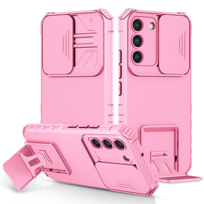 Stereoscopic Holder Sliding Camshield Phone Case, For Samsung Galaxy S22 5G, For Samsung Galaxy A52 5G, For Samsung Galaxy A05, For Samsung Galaxy A05s, For Samsung Galaxy A15 5G, For Samsung Galaxy S24 5G