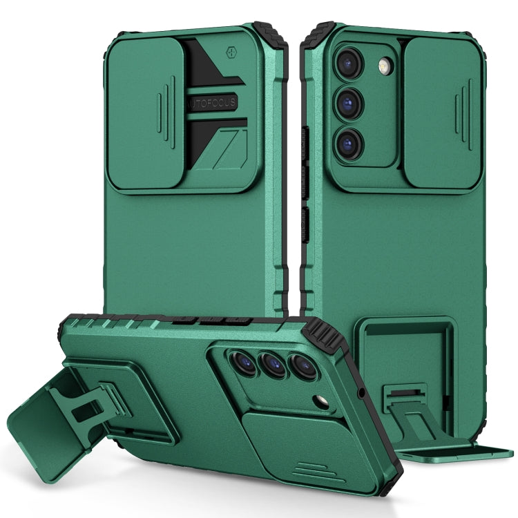 Stereoscopic Holder Sliding Camshield Phone Case, For Samsung Galaxy S22 5G, For Samsung Galaxy A52 5G, For Samsung Galaxy A05, For Samsung Galaxy A05s, For Samsung Galaxy A15 5G, For Samsung Galaxy S24 5G