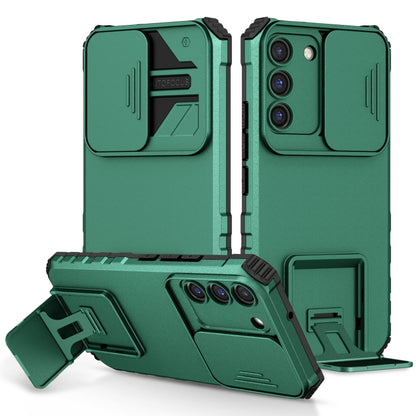 Stereoscopic Holder Sliding Camshield Phone Case, For Samsung Galaxy S22 5G, For Samsung Galaxy A52 5G, For Samsung Galaxy A05, For Samsung Galaxy A05s, For Samsung Galaxy A15 5G, For Samsung Galaxy S24 5G