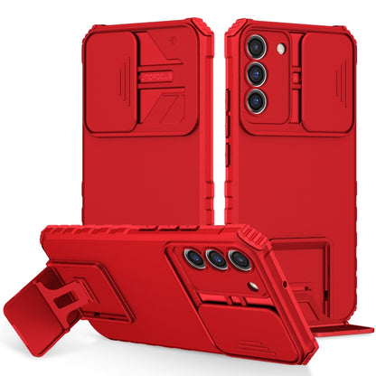 Stereoscopic Holder Sliding Camshield Phone Case, For Samsung Galaxy A34 5G, For Samsung Galaxy A54 5G, For Samsung Galaxy A14 5G, For Samsung Galaxy S20 FE, For Samsung Galaxy A23 4G, For Samsung Galaxy S22+ 5G