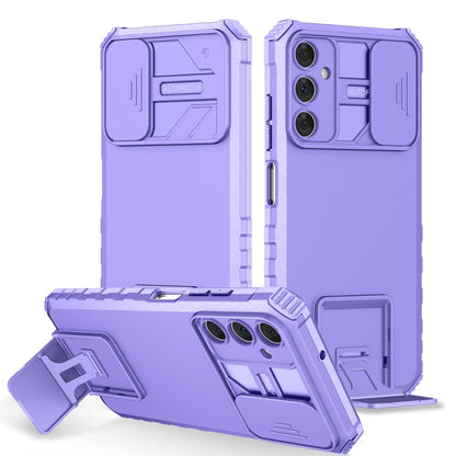 Stereoscopic Holder Sliding Camshield Phone Case, For Samsung Galaxy S22 5G, For Samsung Galaxy A52 5G, For Samsung Galaxy A05, For Samsung Galaxy A05s, For Samsung Galaxy A15 5G, For Samsung Galaxy S24 5G