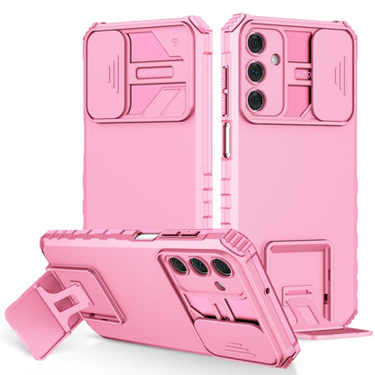 Stereoscopic Holder Sliding Camshield Phone Case, For Samsung Galaxy S22 5G, For Samsung Galaxy A52 5G, For Samsung Galaxy A05, For Samsung Galaxy A05s, For Samsung Galaxy A15 5G, For Samsung Galaxy S24 5G