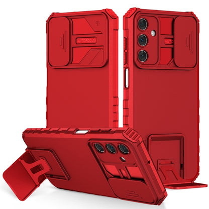Stereoscopic Holder Sliding Camshield Phone Case, For Samsung Galaxy S22 5G, For Samsung Galaxy A52 5G, For Samsung Galaxy A05, For Samsung Galaxy A05s, For Samsung Galaxy A15 5G, For Samsung Galaxy S24 5G