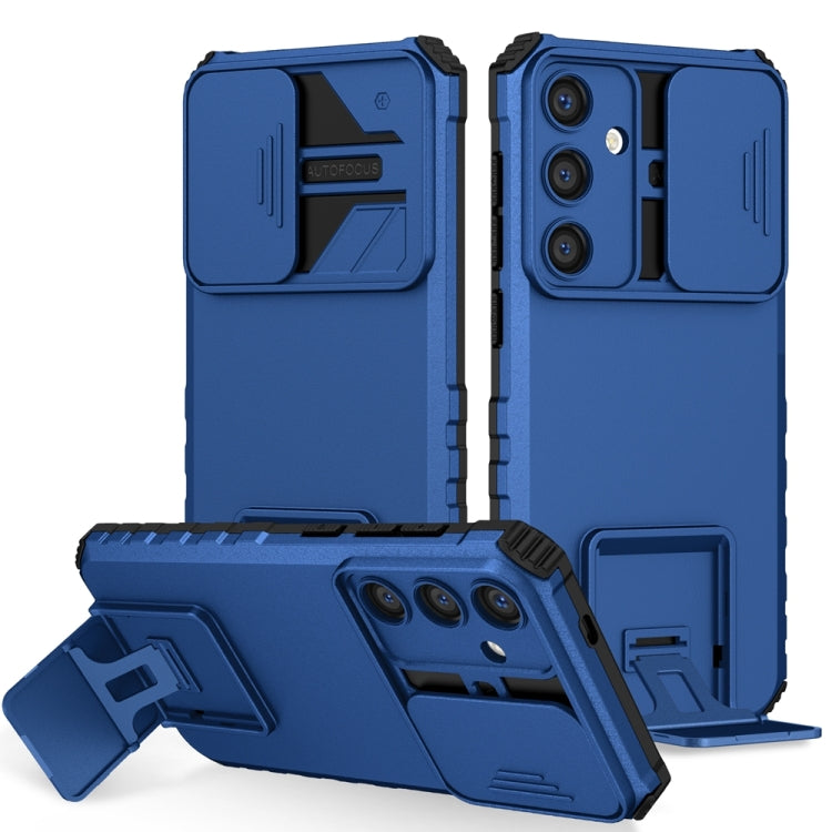Stereoscopic Holder Sliding Camshield Phone Case, For Samsung Galaxy S22 5G, For Samsung Galaxy A52 5G, For Samsung Galaxy A05, For Samsung Galaxy A05s, For Samsung Galaxy A15 5G, For Samsung Galaxy S24 5G