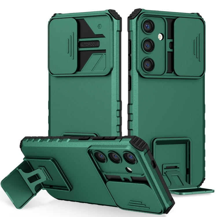 Stereoscopic Holder Sliding Camshield Phone Case, For Samsung Galaxy S24+ 5G, For Samsung Galaxy S24 Ultra 5G