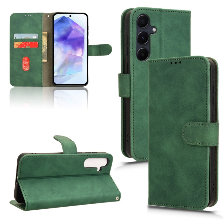 Skin Feel Magnetic Flip Leather Phone Case, For Samsung Galaxy M55 5G, For Samsung Galaxy M15 5G, For Samsung Galaxy Xcover 7, For Samsung Galaxy A55 5G, For Samsung Galaxy A35 5G, For Samsung Galaxy S24 Ultra 5G, For Samsung Galaxy S24+ 5G            ...