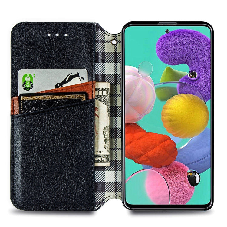 Cubic Grid Pressed Horizontal Flip Magnetic Leather Case with Holder & Card Slots & Wallet, For iPhone SE 2022 / SE 2020 / 8 / 7, For iPhone 8 Plus & 7Plus, For iPhone XR, For Samsung Galaxy A51, For Samsung Galaxy S20, For Samsung Galaxy S20+         ...
