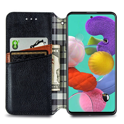 Cubic Grid Pressed Horizontal Flip Magnetic Leather Case with Holder & Card Slots & Wallet, For iPhone SE 2022 / SE 2020 / 8 / 7, For iPhone 8 Plus & 7Plus, For iPhone XR, For Samsung Galaxy A51, For Samsung Galaxy S20, For Samsung Galaxy S20+         ...