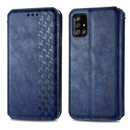Cubic Grid Pressed Horizontal Flip Magnetic Leather Case with Holder & Card Slots & Wallet, For iPhone SE 2022 / SE 2020 / 8 / 7, For iPhone 8 Plus & 7Plus, For iPhone XR, For Samsung Galaxy A51, For Samsung Galaxy S20, For Samsung Galaxy S20+         ...