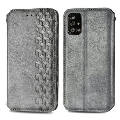 Cubic Grid Pressed Horizontal Flip Magnetic Leather Case with Holder & Card Slots & Wallet, For iPhone SE 2022 / SE 2020 / 8 / 7, For iPhone 8 Plus & 7Plus, For iPhone XR, For Samsung Galaxy A51, For Samsung Galaxy S20, For Samsung Galaxy S20+         ...