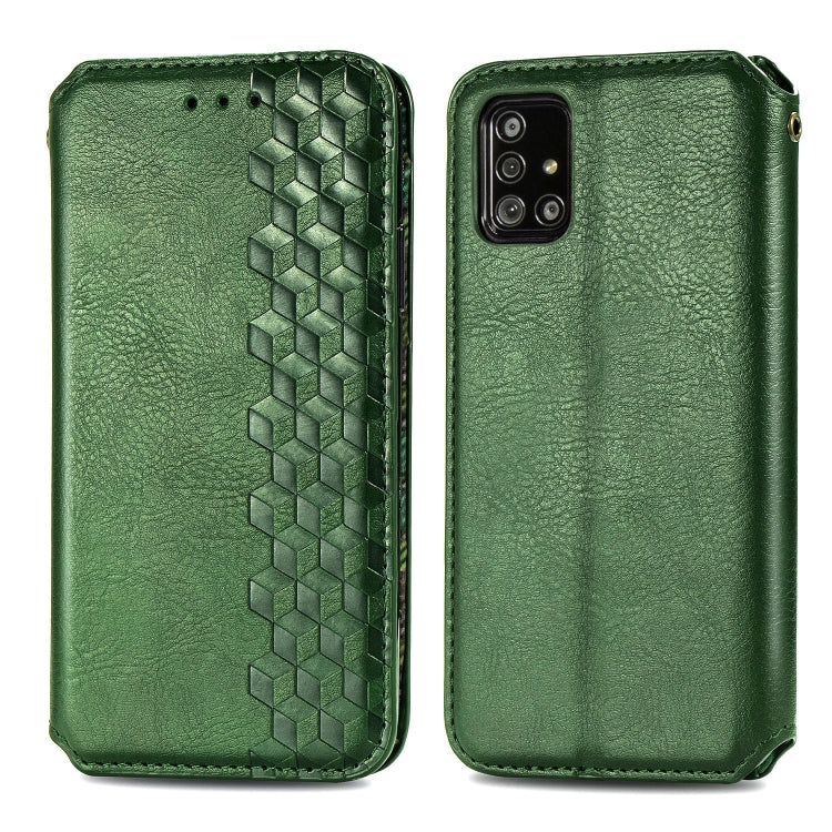 Cubic Grid Pressed Horizontal Flip Magnetic Leather Case with Holder & Card Slots & Wallet, For iPhone SE 2022 / SE 2020 / 8 / 7, For iPhone 8 Plus & 7Plus, For iPhone XR, For Samsung Galaxy A51, For Samsung Galaxy S20, For Samsung Galaxy S20+         ...