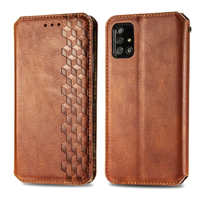 Cubic Grid Pressed Horizontal Flip Magnetic Leather Case with Holder & Card Slots & Wallet, For iPhone SE 2022 / SE 2020 / 8 / 7, For iPhone 8 Plus & 7Plus, For iPhone XR, For Samsung Galaxy A51, For Samsung Galaxy S20, For Samsung Galaxy S20+         ...