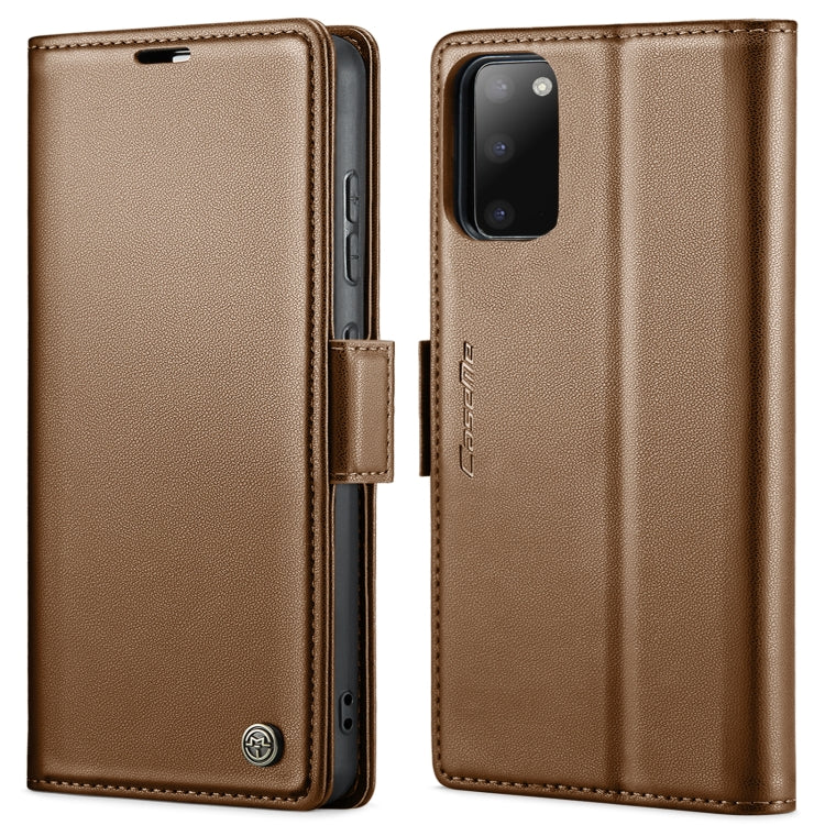 CaseMe 023 Butterfly Buckle Litchi Texture RFID Anti-theft Leather Phone Case, For Samsung Galaxy S21+ 5G, For Samsung Galaxy S21 Ultra 5G, For Samsung Galaxy Note20 Ultra, For Samsung Galaxy S20 Ultra, For Samsung Galaxy S20, For Samsung Galaxy S20+  ...