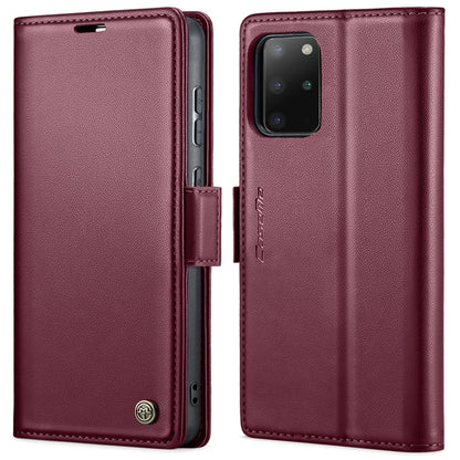 CaseMe 023 Butterfly Buckle Litchi Texture RFID Anti-theft Leather Phone Case, For Samsung Galaxy S21+ 5G, For Samsung Galaxy S21 Ultra 5G, For Samsung Galaxy Note20 Ultra, For Samsung Galaxy S20 Ultra, For Samsung Galaxy S20, For Samsung Galaxy S20+  ...