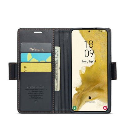CaseMe 023 Butterfly Buckle Litchi Texture RFID Anti-theft Leather Phone Case, For Samsung Galaxy S22 5G, For Samsung Galaxy A32 5G / M32 5G, For Samsung Galaxy A52/A52s 5G, For Samsung Galaxy A22 5G, For Samsung Galaxy S21 FE 5G, For Samsung Galaxy A7...