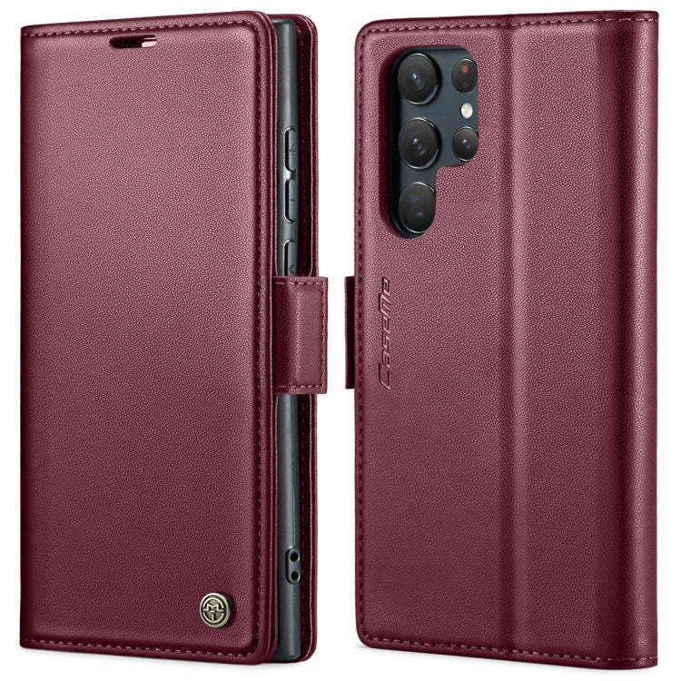 CaseMe 023 Butterfly Buckle Litchi Texture RFID Anti-theft Leather Phone Case, For Samsung Galaxy A12 5G, For Samsung Galaxy A13 4G/5G/A04s/A04/M13 5G, For Samsung Galaxy S20 FE, For Samsung Galaxy A23, For Samsung Galaxy A73 5G, For Samsung Galaxy A33...