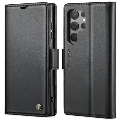 CaseMe 023 Butterfly Buckle Litchi Texture RFID Anti-theft Leather Phone Case, For Samsung Galaxy S23 FE 5G, For Samsung Galaxy A24 4G, For Samsung Galaxy A14 4G/5G, For Samsung Galaxy A34 5G, For Samsung Galaxy A54 5G, For Samsung Galaxy S23 Ultra 5G ...