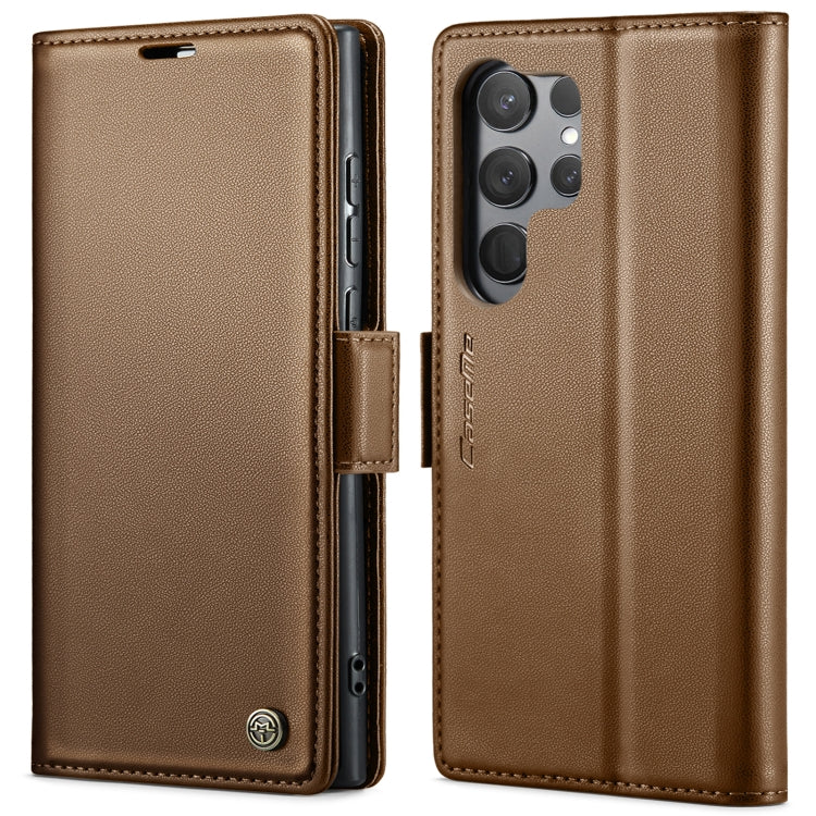 CaseMe 023 Butterfly Buckle Litchi Texture RFID Anti-theft Leather Phone Case, For Samsung Galaxy S23 FE 5G, For Samsung Galaxy A24 4G, For Samsung Galaxy A14 4G/5G, For Samsung Galaxy A34 5G, For Samsung Galaxy A54 5G, For Samsung Galaxy S23 Ultra 5G ...