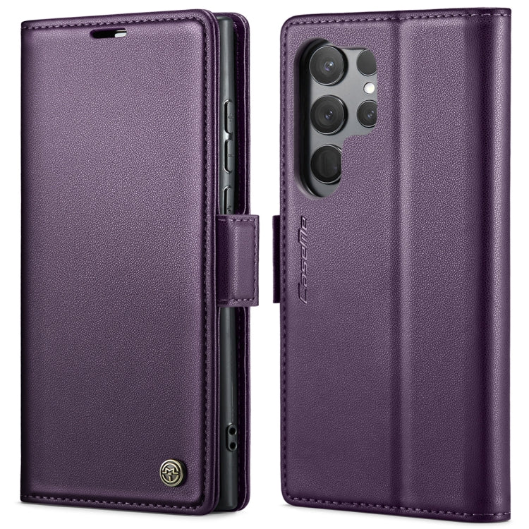 CaseMe 023 Butterfly Buckle Litchi Texture RFID Anti-theft Leather Phone Case, For Samsung Galaxy S23 FE 5G, For Samsung Galaxy A24 4G, For Samsung Galaxy A14 4G/5G, For Samsung Galaxy A34 5G, For Samsung Galaxy A54 5G, For Samsung Galaxy S23 Ultra 5G ...
