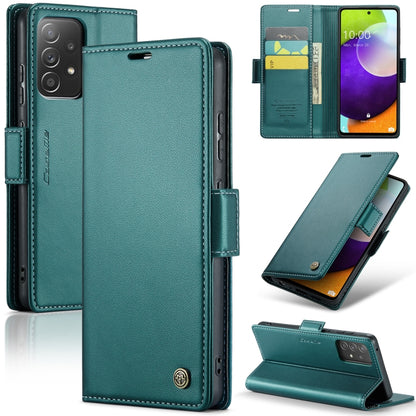 CaseMe 023 Butterfly Buckle Litchi Texture RFID Anti-theft Leather Phone Case, For Samsung Galaxy S22 5G, For Samsung Galaxy A32 5G / M32 5G, For Samsung Galaxy A52/A52s 5G, For Samsung Galaxy A22 5G, For Samsung Galaxy S21 FE 5G, For Samsung Galaxy A7...