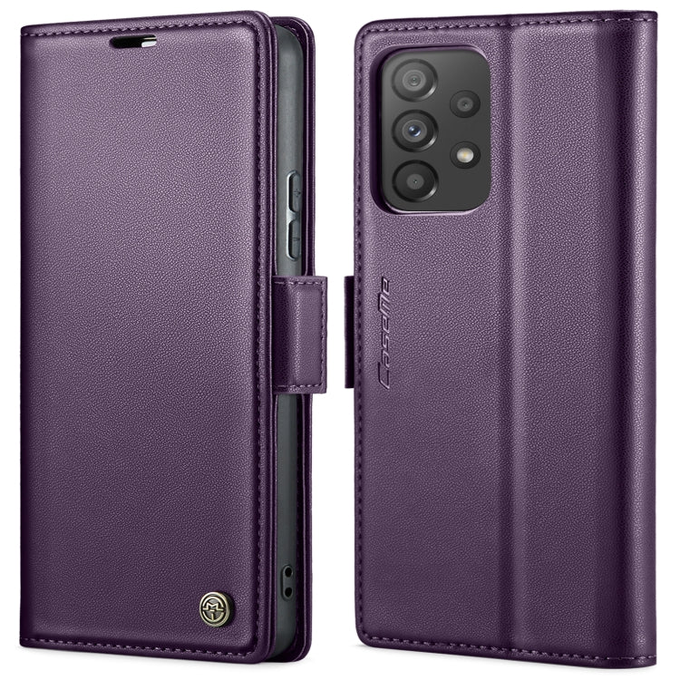 CaseMe 023 Butterfly Buckle Litchi Texture RFID Anti-theft Leather Phone Case, For Samsung Galaxy S22 5G, For Samsung Galaxy A32 5G / M32 5G, For Samsung Galaxy A52/A52s 5G, For Samsung Galaxy A22 5G, For Samsung Galaxy S21 FE 5G, For Samsung Galaxy A7...