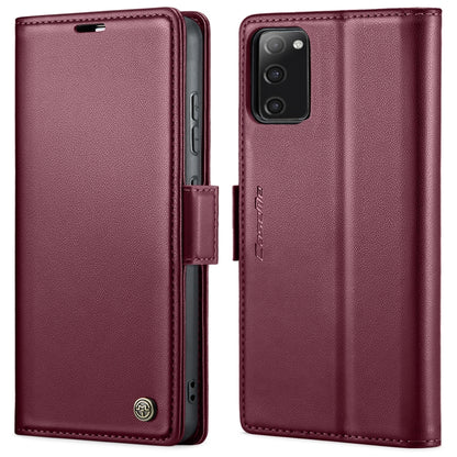 CaseMe 023 Butterfly Buckle Litchi Texture RFID Anti-theft Leather Phone Case, For Samsung Galaxy A12 5G, For Samsung Galaxy A13 4G/5G/A04s/A04/M13 5G, For Samsung Galaxy S20 FE, For Samsung Galaxy A23, For Samsung Galaxy A73 5G, For Samsung Galaxy A33...
