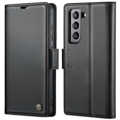 CaseMe 023 Butterfly Buckle Litchi Texture RFID Anti-theft Leather Phone Case, For Samsung Galaxy S22 5G, For Samsung Galaxy A32 5G / M32 5G, For Samsung Galaxy A52/A52s 5G, For Samsung Galaxy A22 5G, For Samsung Galaxy S21 FE 5G, For Samsung Galaxy A7...