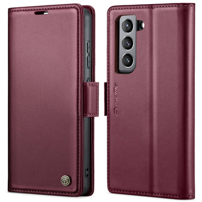 CaseMe 023 Butterfly Buckle Litchi Texture RFID Anti-theft Leather Phone Case, For Samsung Galaxy S22 5G, For Samsung Galaxy A32 5G / M32 5G, For Samsung Galaxy A52/A52s 5G, For Samsung Galaxy A22 5G, For Samsung Galaxy S21 FE 5G, For Samsung Galaxy A7...