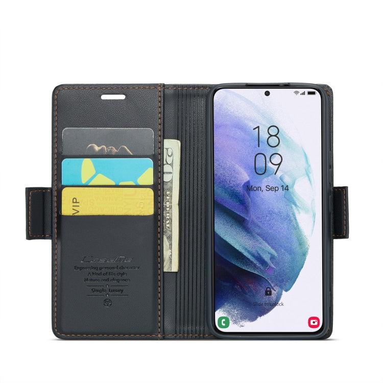 CaseMe 023 Butterfly Buckle Litchi Texture RFID Anti-theft Leather Phone Case, For Samsung Galaxy S21+ 5G, For Samsung Galaxy S21 Ultra 5G, For Samsung Galaxy Note20 Ultra, For Samsung Galaxy S20 Ultra, For Samsung Galaxy S20, For Samsung Galaxy S20+  ...