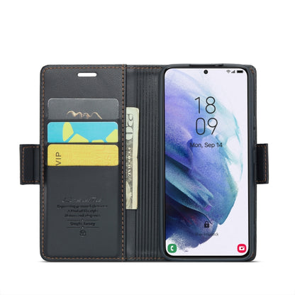 CaseMe 023 Butterfly Buckle Litchi Texture RFID Anti-theft Leather Phone Case, For Samsung Galaxy S21+ 5G, For Samsung Galaxy S21 Ultra 5G, For Samsung Galaxy Note20 Ultra, For Samsung Galaxy S20 Ultra, For Samsung Galaxy S20, For Samsung Galaxy S20+  ...