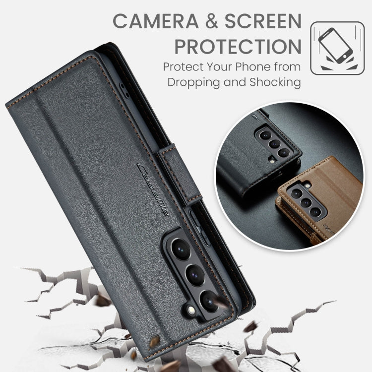 CaseMe 023 Butterfly Buckle Litchi Texture RFID Anti-theft Leather Phone Case, For Samsung Galaxy S21+ 5G, For Samsung Galaxy S21 Ultra 5G, For Samsung Galaxy Note20 Ultra, For Samsung Galaxy S20 Ultra, For Samsung Galaxy S20, For Samsung Galaxy S20+  ...