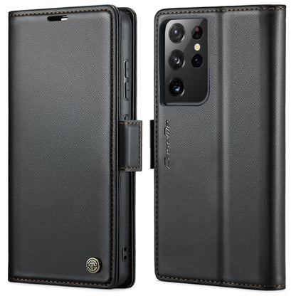 CaseMe 023 Butterfly Buckle Litchi Texture RFID Anti-theft Leather Phone Case, For Samsung Galaxy S21+ 5G, For Samsung Galaxy S21 Ultra 5G, For Samsung Galaxy Note20 Ultra, For Samsung Galaxy S20 Ultra, For Samsung Galaxy S20, For Samsung Galaxy S20+  ...